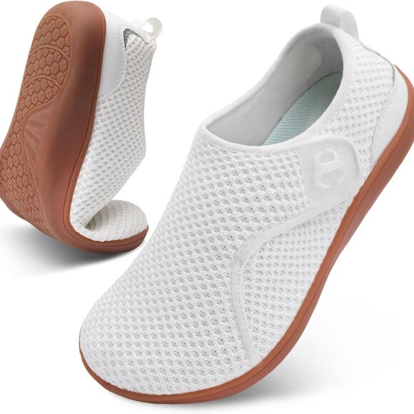 Womens Walking Shoes Comfortable Wide Diabetic Shoes Adjustable Zero Drop Edema - Picture 1 of 7